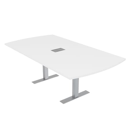 Skutchi Designs 45.25 in W, 71.5 in L, 29 in H, Engineered Wood Top, White HAR-AREC-46X72-T-ELEC-XD09